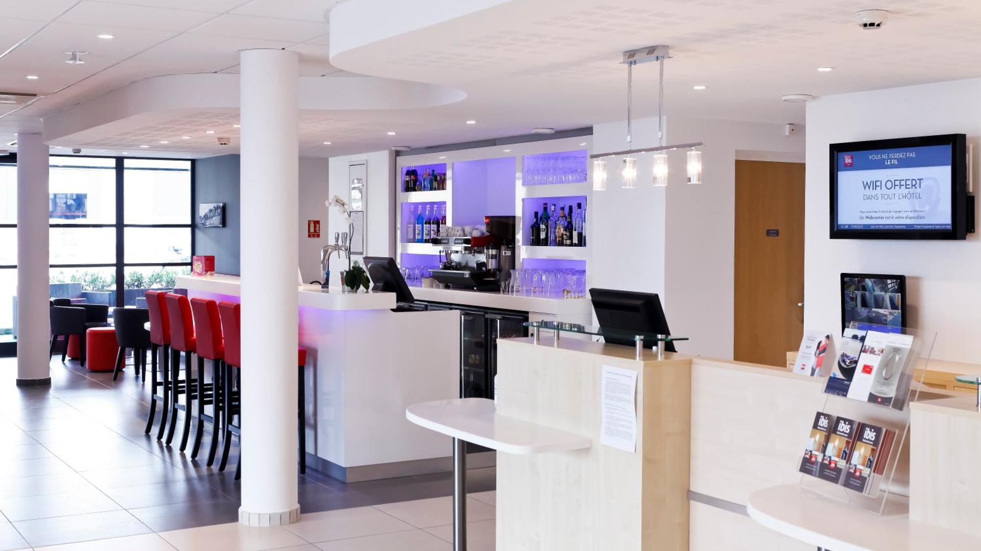 Ibis Lyon Est Chaponnay Hotel Étterem fotó